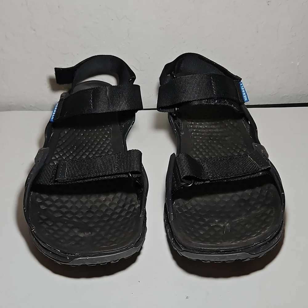 Merrell Mens Hydrotrekker Performance Sport Sandals, Size 10, Black